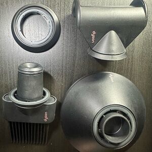 Dyson Black Hair Styling Attachments